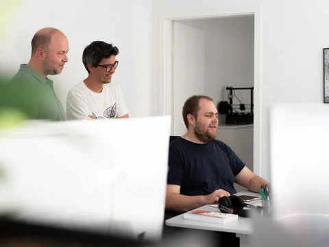 Roger, Stufi & Tim Moodshot